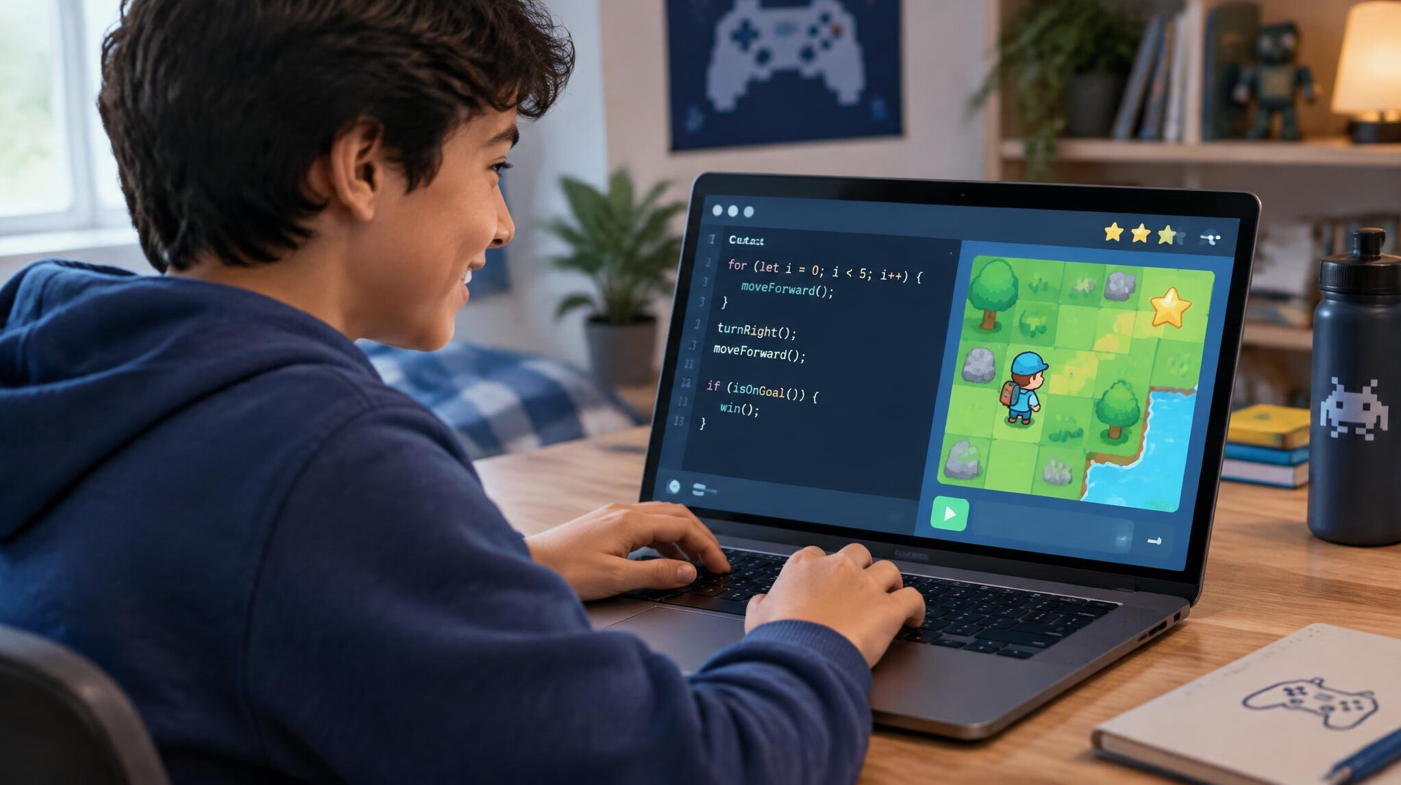beginner coding game